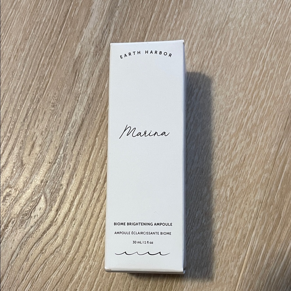 Earth Harbor Marina biome brightening ampoule